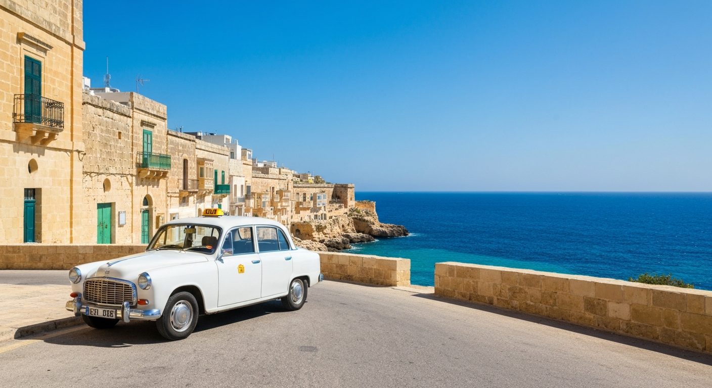 Malta Taxi Coast Road