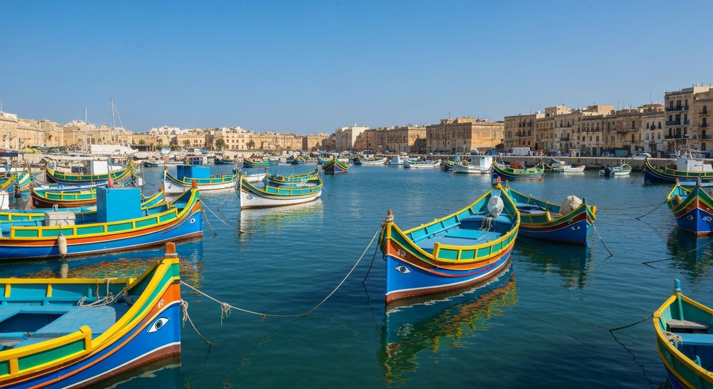 Marsaxlokk Luzzu Harbour