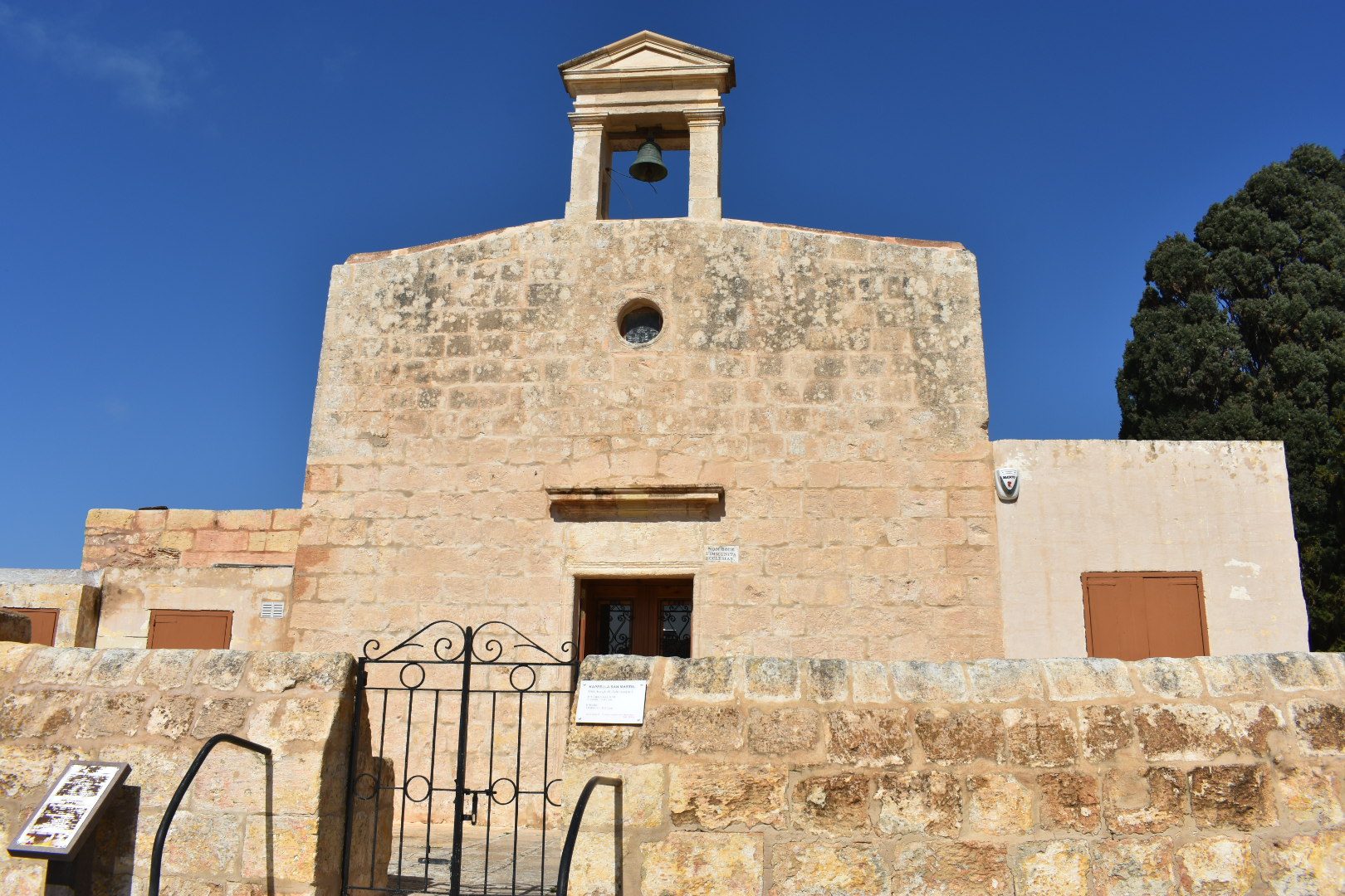 St Martin chapel in the village of Bahrija, Malta